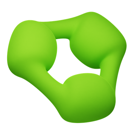 Star Abstract Shape  3D Icon