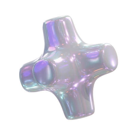 Star Abstract Shape  3D Icon