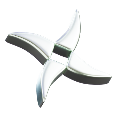 Star Abstract Shape  3D Icon