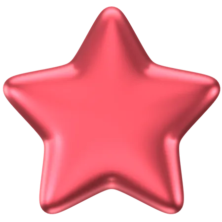 Star Abstract Shape  3D Icon