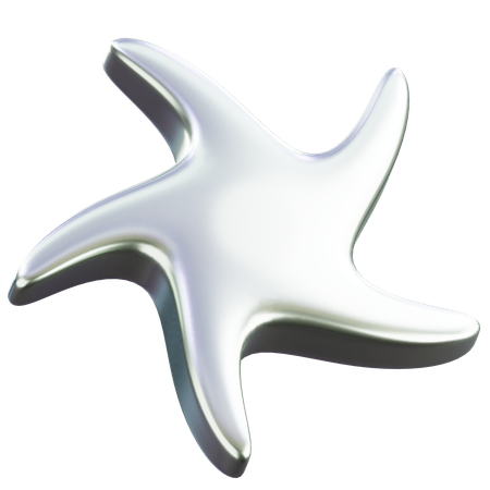 Star Abstract Shape  3D Icon