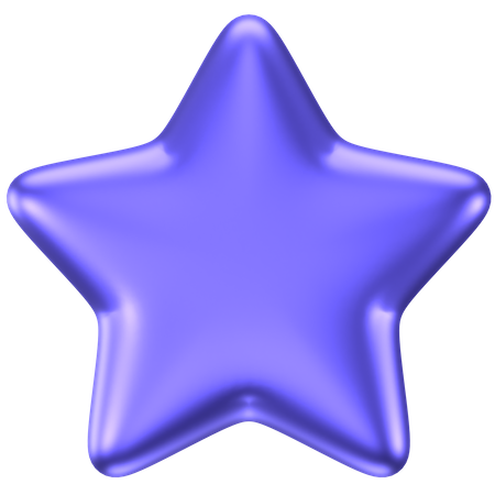 Star Abstract Shape  3D Icon