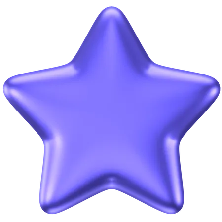 Star Abstract Shape  3D Icon