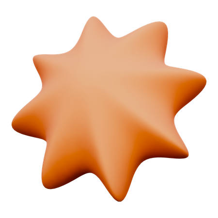 Star Abstract Shapes  3D Icon