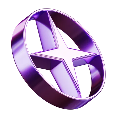 Star Abstract Star  3D Icon