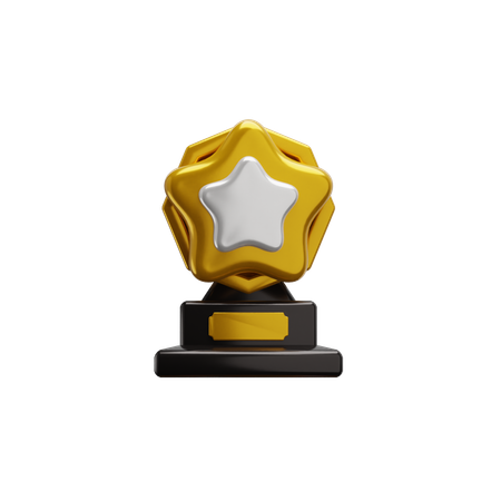 Star Award  3D Icon