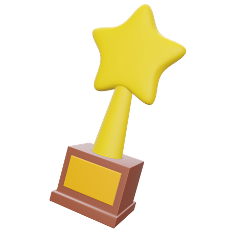 Star Award  3D Illustration