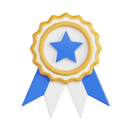 Star Badge  3D Icon