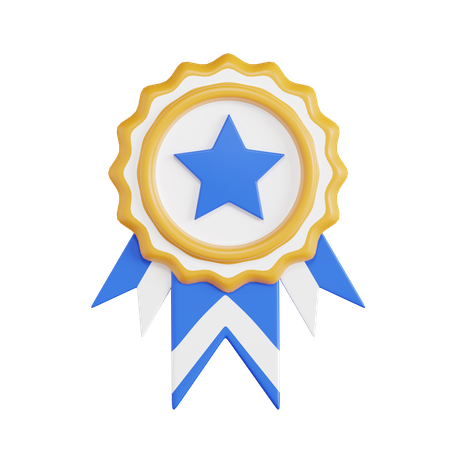 Star Badge  3D Icon