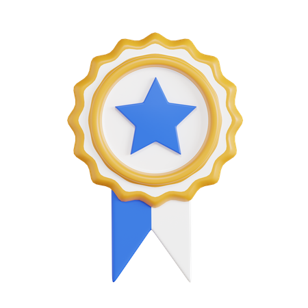 Star Badge  3D Icon