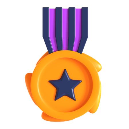 Star Badge  3D Icon