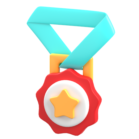 Star Badge  3D Icon