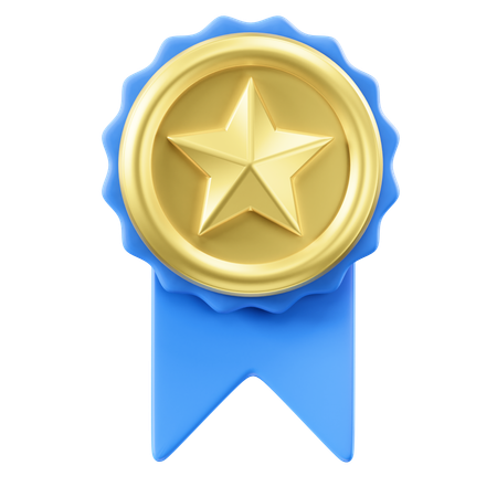 Star Badge  3D Icon