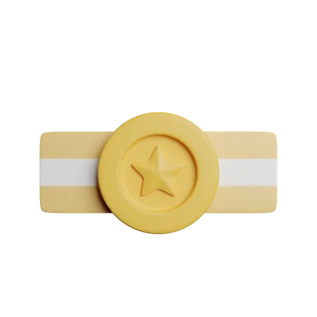 Star Badge  3D Icon