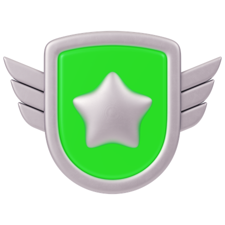 Star Badge  3D Icon