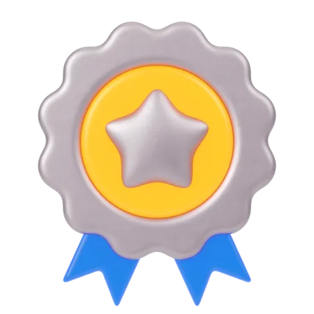 Star Badge  3D Icon