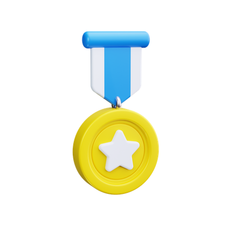 Star Badge  3D Icon