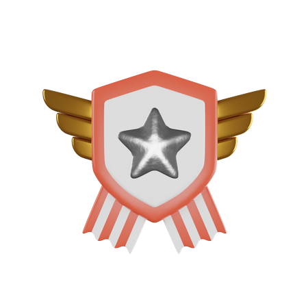 Star Badge  3D Icon