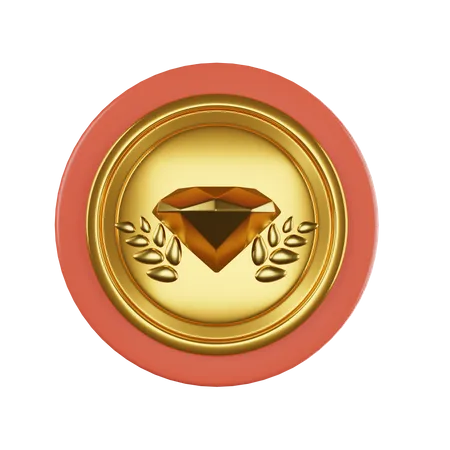 Star Badge  3D Icon