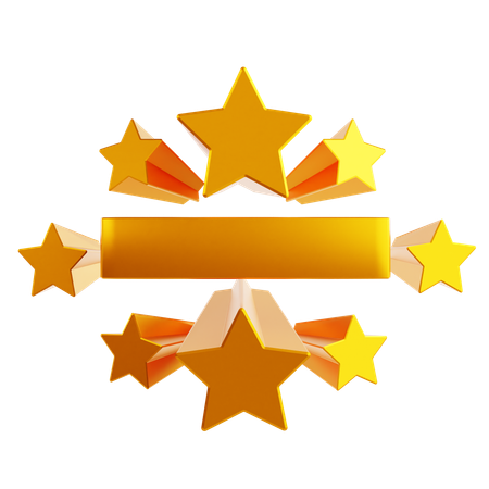 Star Badge  3D Icon