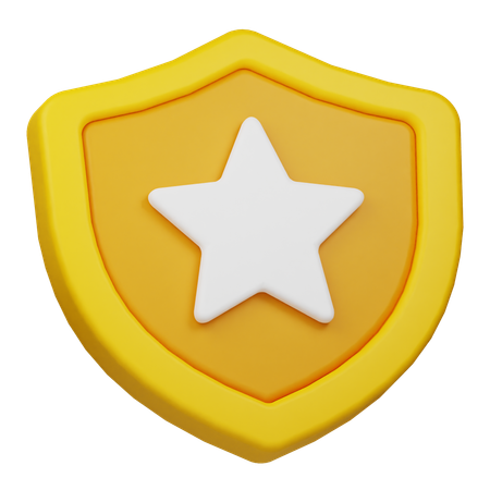 Star Badge  3D Icon