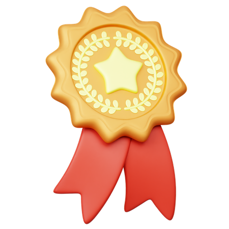 Star Badge  3D Icon