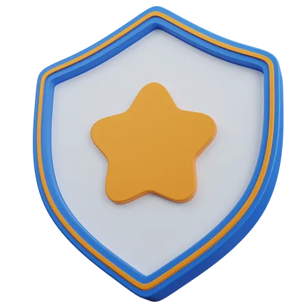 Star Badge 3D Icon