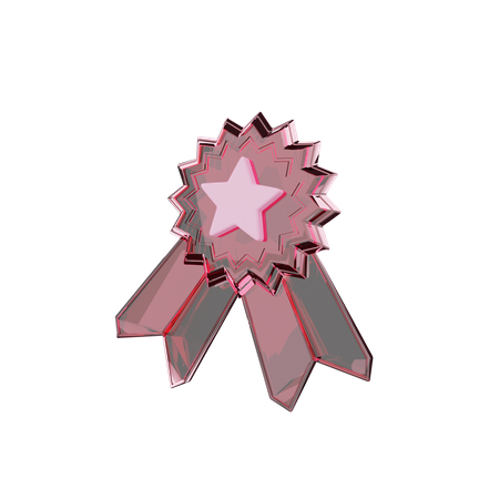 Star Badge  3D Icon