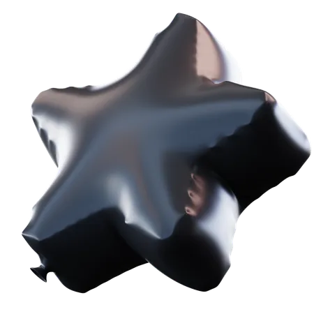 Star Balloon  3D Icon