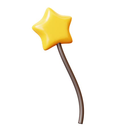 Star Balloon  3D Icon