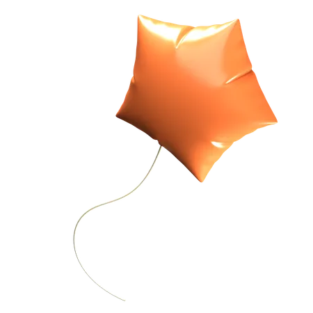 Star Balloon  3D Icon