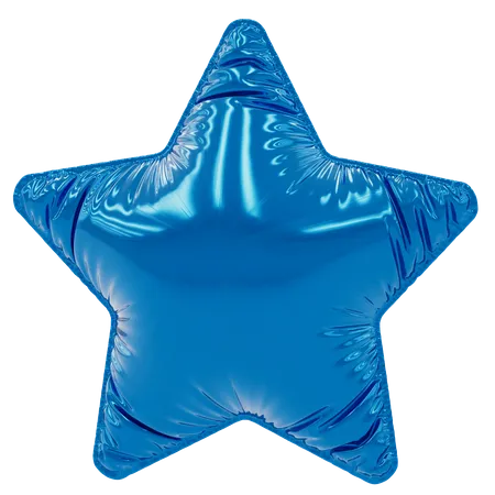 Star Balloon  3D Icon