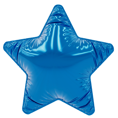 Star Balloon  3D Icon