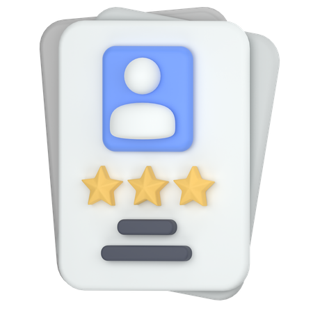 Star candidate  3D Icon