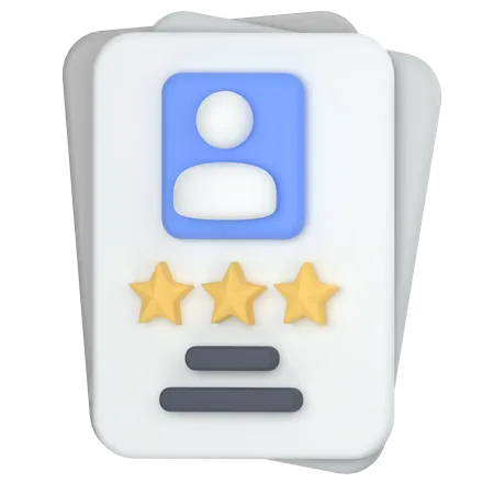 Star candidate  3D Icon