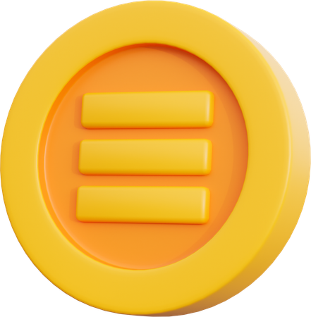 Star Coin  3D Icon