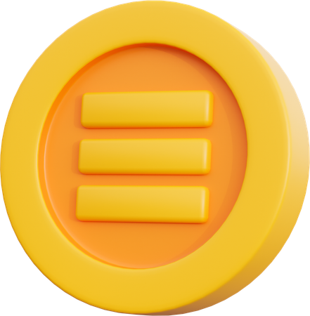 Star Coin  3D Icon