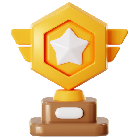 Star Cup  3D Icon