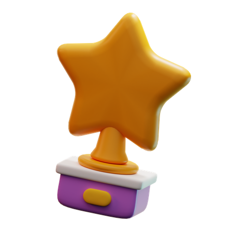 Star Cup  3D Icon