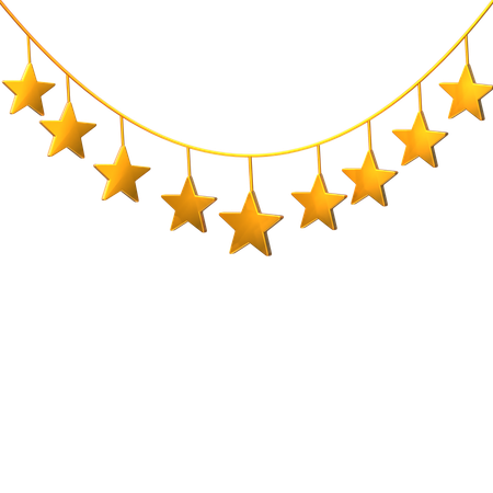 Star Decoration  3D Icon