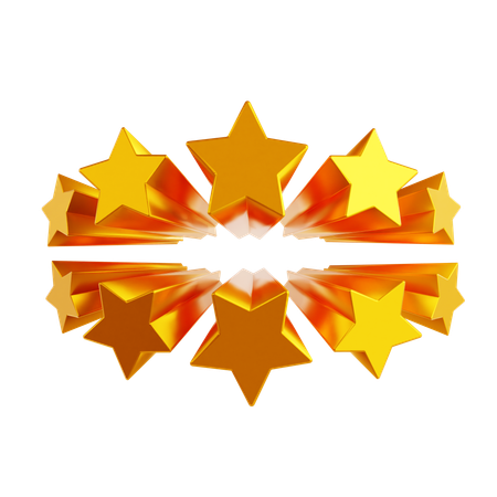 Star Decration  3D Icon