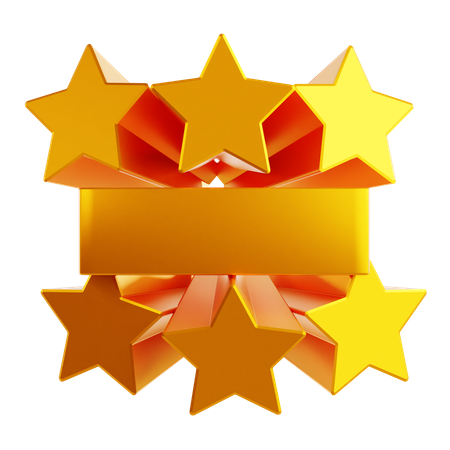 Star Decration  3D Icon