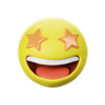 star emoji 3d logo