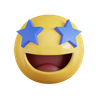 3d star emoji logo