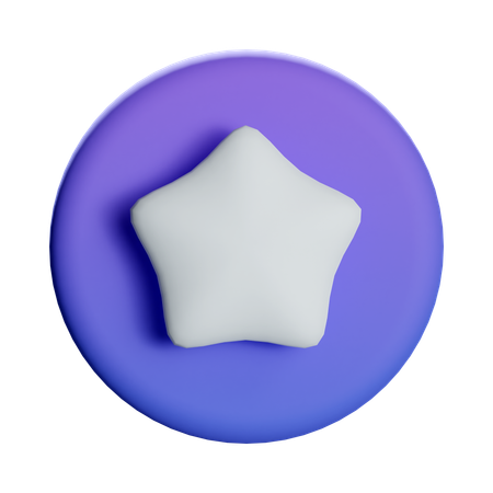 Star Favorite  3D Icon
