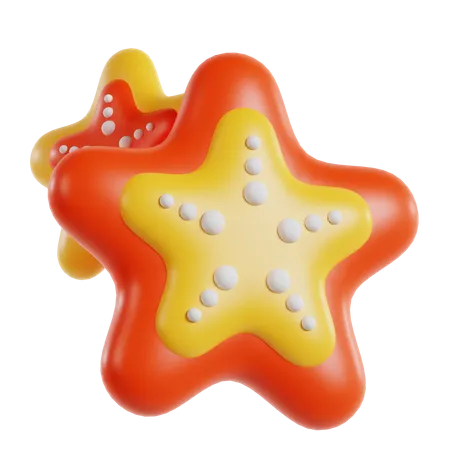 Star fish  3D Icon