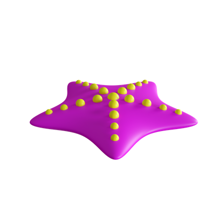 Star Fish  3D Icon