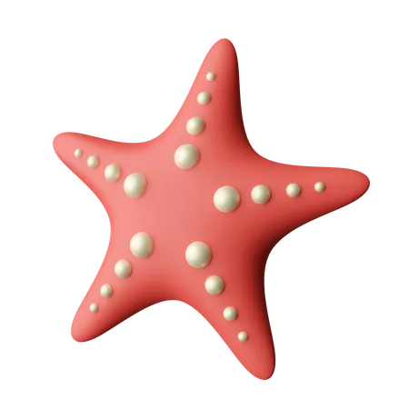 Star Fish  3D Icon