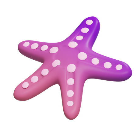 Star Fish 3D Icon