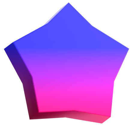 星の花  3D Icon